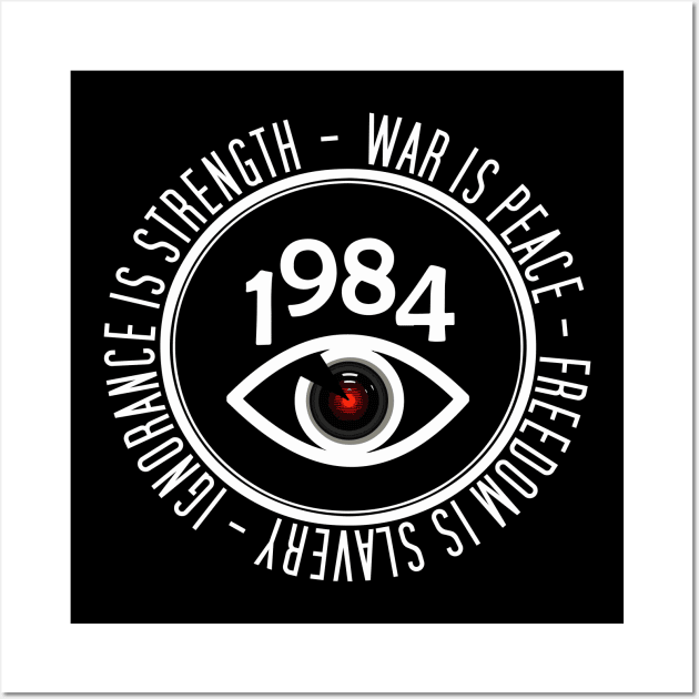 1984 George Orwell Big Brother Wall Art by VinagreShop